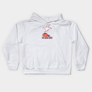 Ghost and pumpkin - The Ghost Genie Kids Hoodie